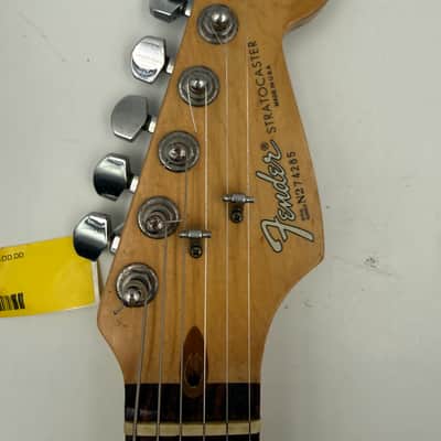 1992 Fender USA Stratocaster Electric- Turquoise image 14