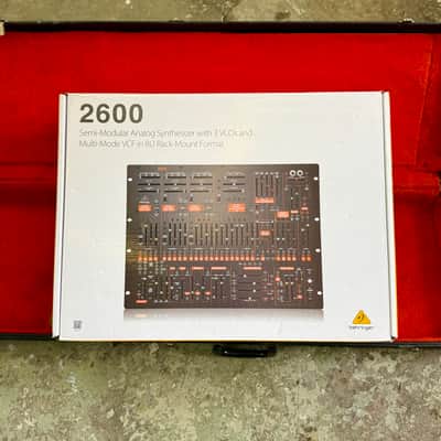 NIB Behringer ARP 2600 semi modular analog synthesizer 2024 - Grey meanie
