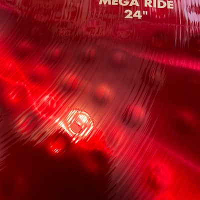 Paiste 24" Color Sound 900 Mega Ride Cymbal - Red image 3