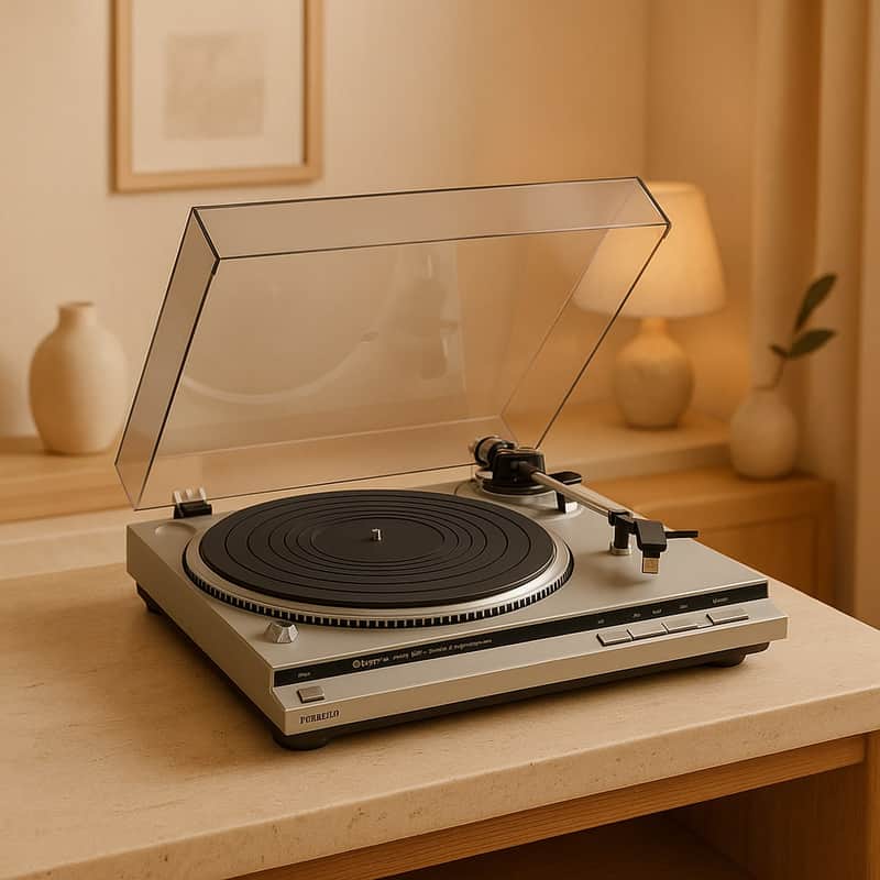 TECHNICS SL-QD33 Rare MINT Vintage Turntable Tested Warranty Quartz Direct Drive