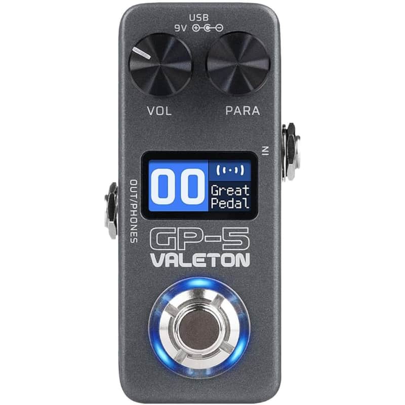 Valeton GP-5 Compact Guitar Multi-Effects Processor Pedal with SnapTone Technology image 1