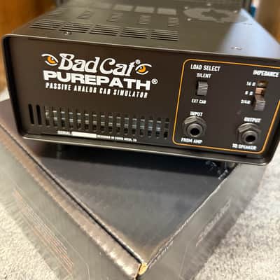 Bad Cat Purepath Passive Analog Cab Simulator 2026 - Present - Black image 2