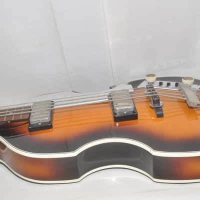Greco VB-80 Violin Bass Sunburst Electric Guitar Ref. No 7522 image 8
