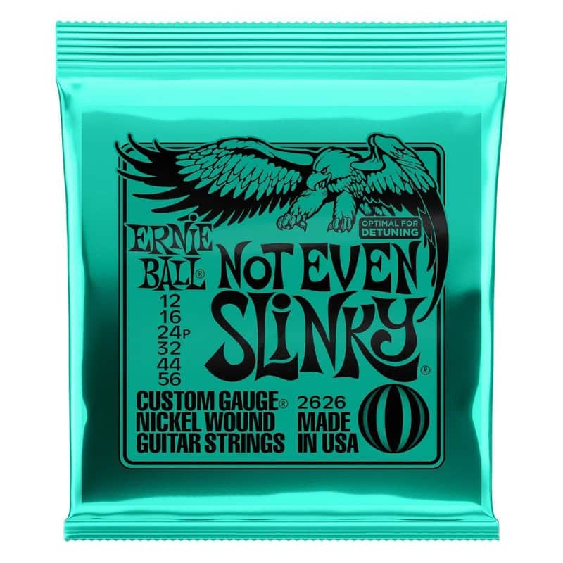 Ernie Ball #2626 Not Even Slinky Electric Guitar Strings Custom Gauge .012-.056 image 1