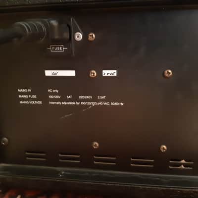 Amplificatore Ibanez Starfield vt 100 1989 Nero Bild 6
