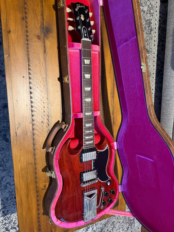 Gibson Custom Shop 60th Anniversary '61 Les Paul SG Standard 2021 - Cherry Red image 1