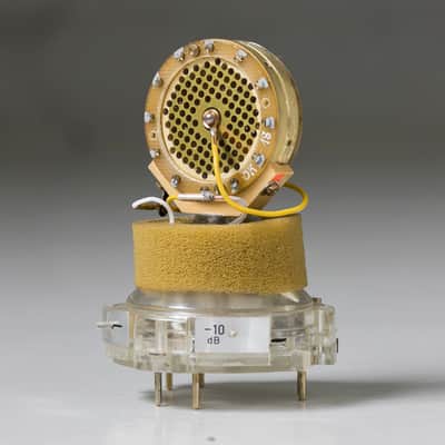 Neumann U67 tube microphone combination with rare vintage head and modern amplifier body, please read full description. image 11