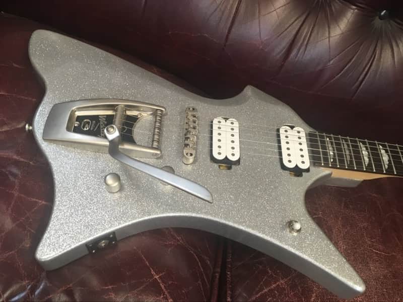 Shine WT430SF - Silver Glitter with Wigsby trem image 1