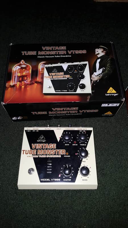 Behringer VT999 Vintage Tube Monster Vacuum Tube Overdrive image 2