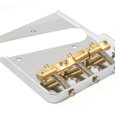 Vintage-Modern-Advanced-Telecaster-Bridge-Tele-Bridge-w-Compensated Saddles-Barden image 2