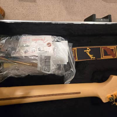 Fender American Stratocaster DeLuxe 2012 - Aztek Gold- Spilt Coil Custom Pickups image 6