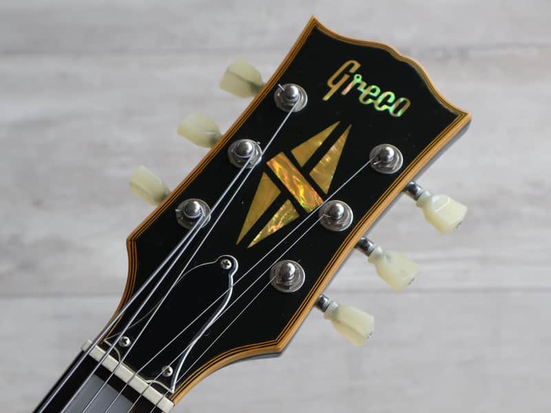 1974 Greco Japan EG-380B Les Paul Custom w/Bareknuckles (Ebony