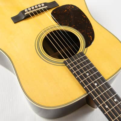 Martin D-28L Acoustic Guitar - Natural image 6