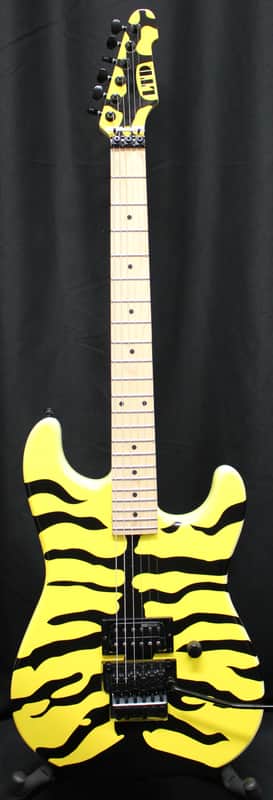 ESP LTD GL-200MT George Lynch Electric Guitar Yellow Tiger Graphic 8lbs 5oz image 1