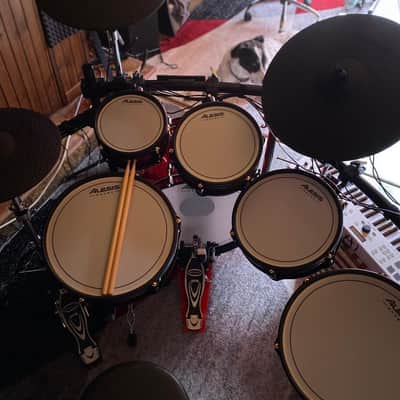 Alesis Strike Pro Special Edition Electronic Drum Set 2010s - Black / Red image 2
