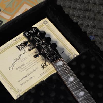 ESP KH-3 Kirk Hammett Signature 2006 - Black with Custom Graphic image 2