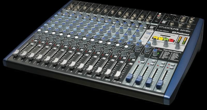 PreSonus StudioLive AR16c 16-Channel USB-C Compatible Audio Interface/Analog Mixer/Stereo Snare Drum Recorder STUDIOLAR16C image 1