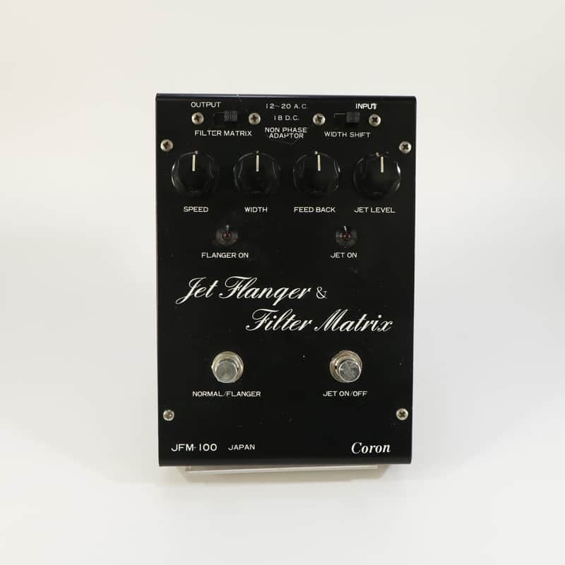 Coron JFM-100 Jet Flanger & Filter Matrix Analog BBD (fully serviced, Reticon SAD1024, vintage, Made in Japan) image 1
