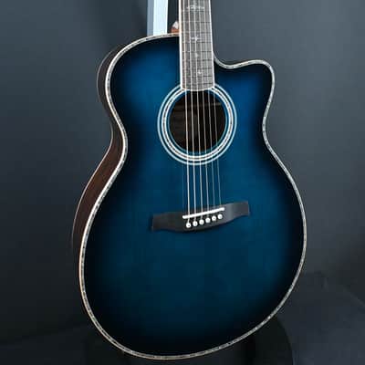 PRS SE Angelus A60E Cobalt Blue Burst #717 image 2