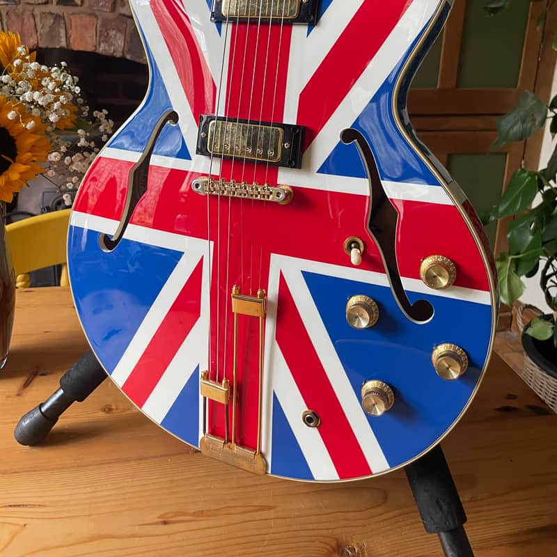 2003 Epiphone Elitist Sheraton Union Jack