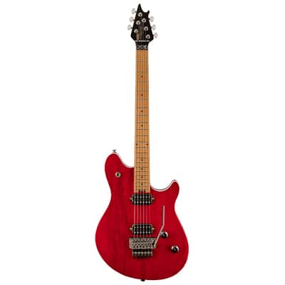 Used EVH Wolfgang WG Standard QM Electric Guitar - Wine Red w/Baked Maple FB image 2