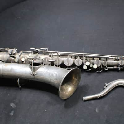 An Antique 1920's Wm. Frank & Co. C Melody Saxophone a Good Sax for Jazz   as-is   # 9 S image 1