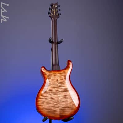 PRS Wood Library Hollowbody II 594 10-Top Brazilian RW Fretboard Autumn Burst Custom Color image 8