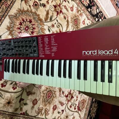 Nord Lead 4 49-Key 20-Voice Polyphonic Synthesizer 2013 - 2020 - Red image 2