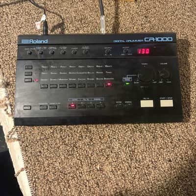 Roland CR-1000 Digital Drummer 1970s - Black