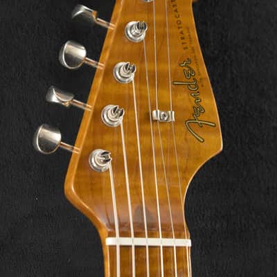 Fender Custom Shop '58 Journeyman Relic Strat Aged Sherwood Green Metallic image 6