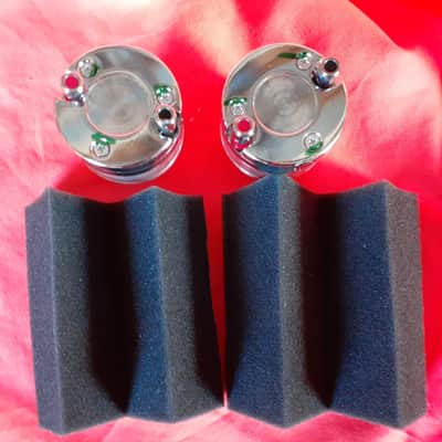 JAPAN BULLET SUPER TWEETERS NEW  Fostex?  Type T60X PMR SPEAKERS SOLID CAST ALUMINUM 2.5KHz- 32KHz image 4