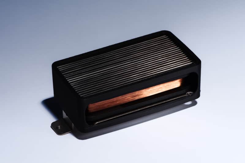 Mersey Guitar Handwound Humbucker Set - Black image 1