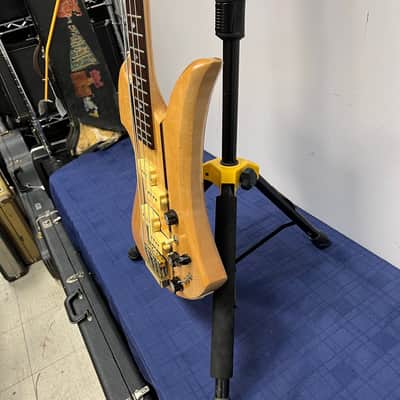 Vintage BC Rich USA Mockingbird 4-string electric bass guitar neck through body with Original Case Early 1980's image 13