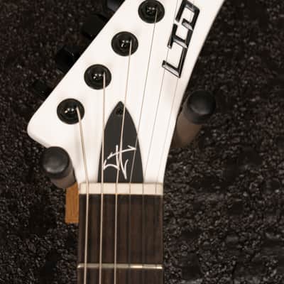 ESP LTD James Hetfield Signature Snakebyte - Snow White image 7