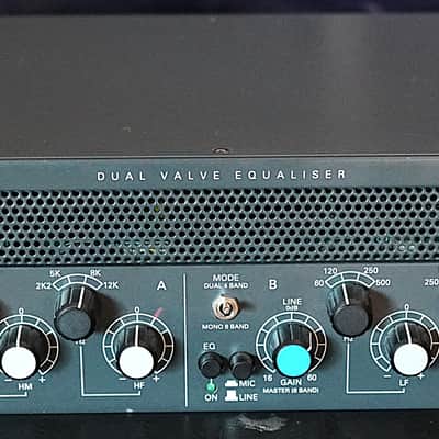 TL Audio EQ-1 Dual Valve Stereo Parametric Equalizer and Preamp w/48v phantom EQ image 1
