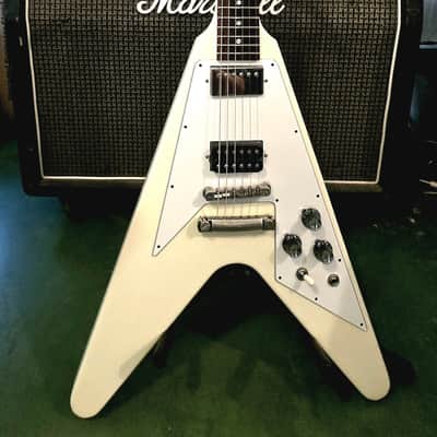 2014 Gibson Custom Shop, Benchmark 67 Flying V White image 1