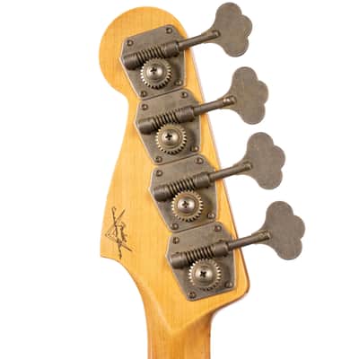 Fender Custom Shop 1958 Precision Bass Relic Super Faded Chocolate 3-Color Sunburst (001) image 5