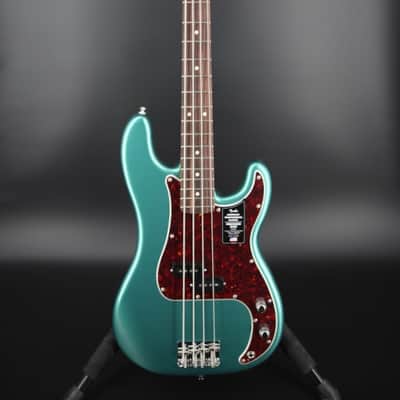 Fender American Professional Classic Precision Bass - Faded Sherwood Green Metallic image 1