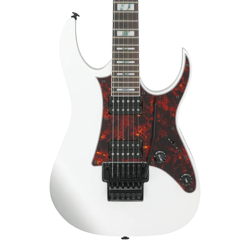 Used Ibanez RG653DX RG Prestige Electric Guitar w/Case - White Flat image 1