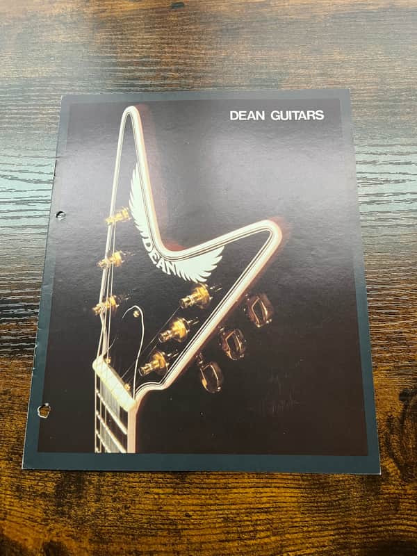 1990’s Dean Guitars Color Catalog Advertisement Dean image 1
