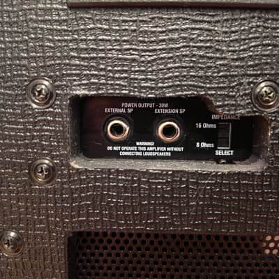 Vox AC30C2X Custom 2-Channel 30-Watt 2x12" Blue Alnico Guitar Combo 2010 - 2019 - Black image 7