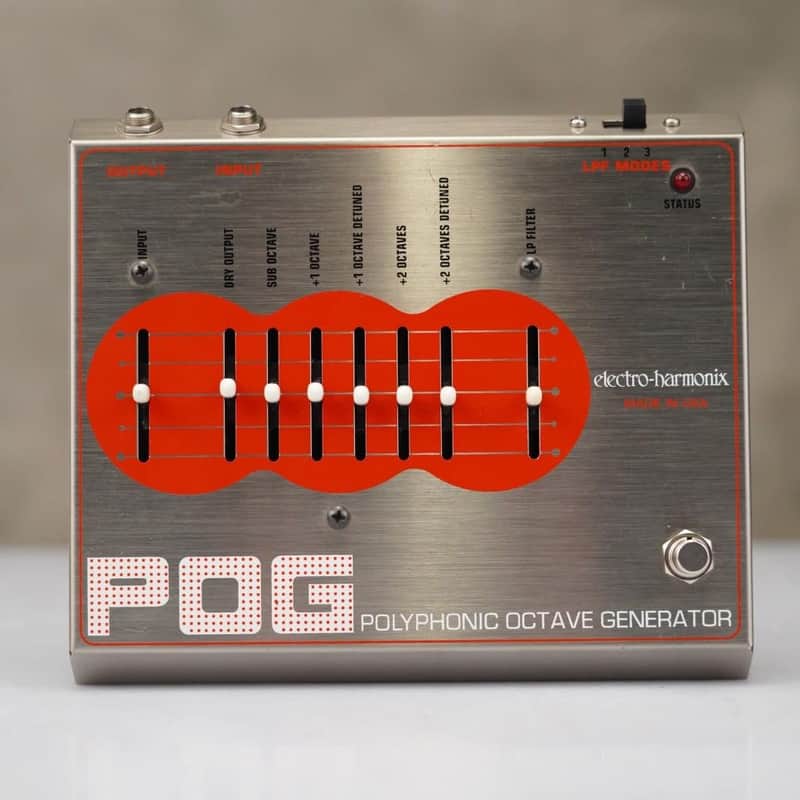 Electro-Harmonix POG Polyphonic Octave Generator Guitar Effects Pedal #58807 image 1