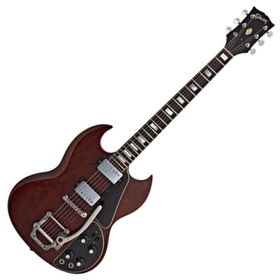 Gibson SG Deluxe Stereo 1971, Cherry image 2