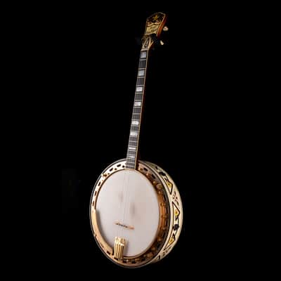 Pre-Owned 1962 Vega Jerry Van Dyke Vegavox Deluxe IV Tenor Banjo Blonde With OHSC image 4