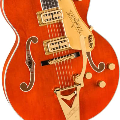 Pre-Order! GRETSCH 6120 NASHVILLE HOLLOW BODY WITH BIGSBY / ORANGE STAIN image 2