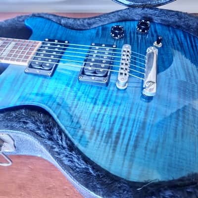 Gibson Les Paul Standard Double Cutaway Plus 2001 - 2006 - Trans Blue image 12