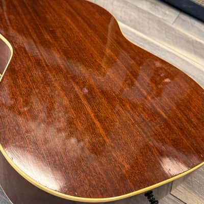 1958 Gibson LG-1 Acoustic Guitar – Vintage Tone, Very Good Condition - Sunburst image 7
