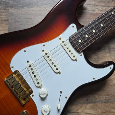 Fender American Limited Edition 50th Anniversary Flame Stratocaster image 8