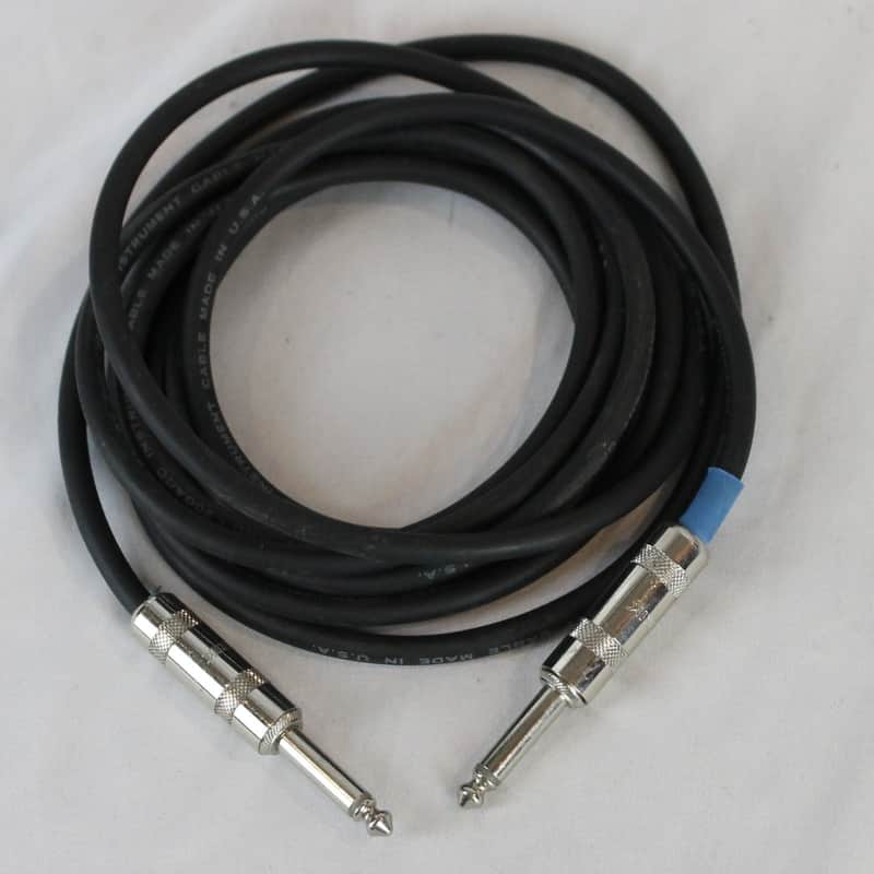 Neutrik Instrument Cable Mono 1/4" Male to Mono 1/4" Male image 1