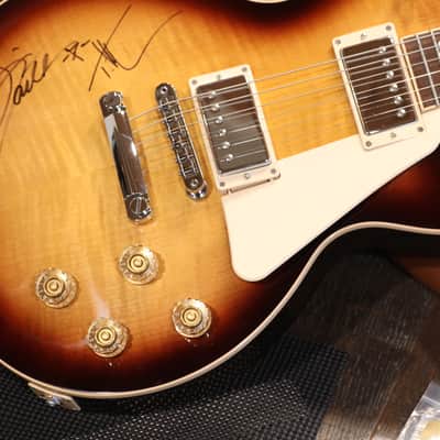 2016 Gibson Les Paul Traditional HP Electric Guitar Triburst + OHSC image 6